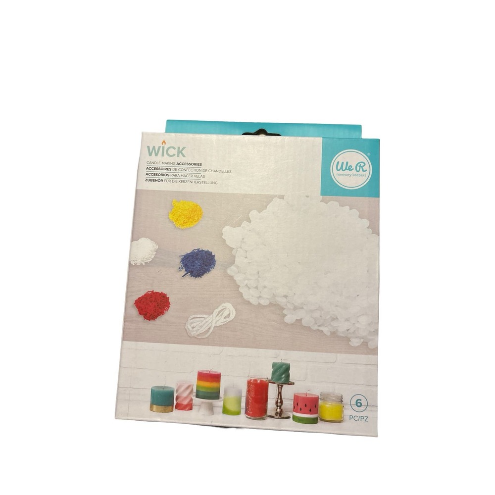 We R Wick Memory Keepers Candle Making Accessories New in Box